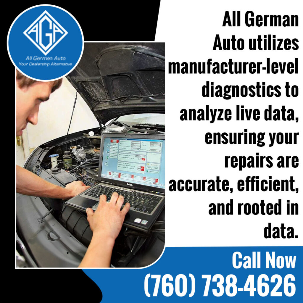 manufacturer-level diagnostics to analyze live data