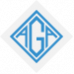 AGA logo dark background